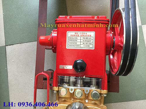 máy rửa xe dây đai hl120