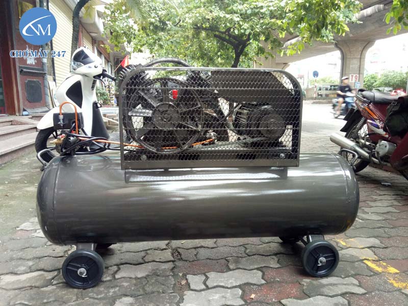 Máy nén khí Lucky 120 lít 3HP/220V dung tích bình chứa lớn