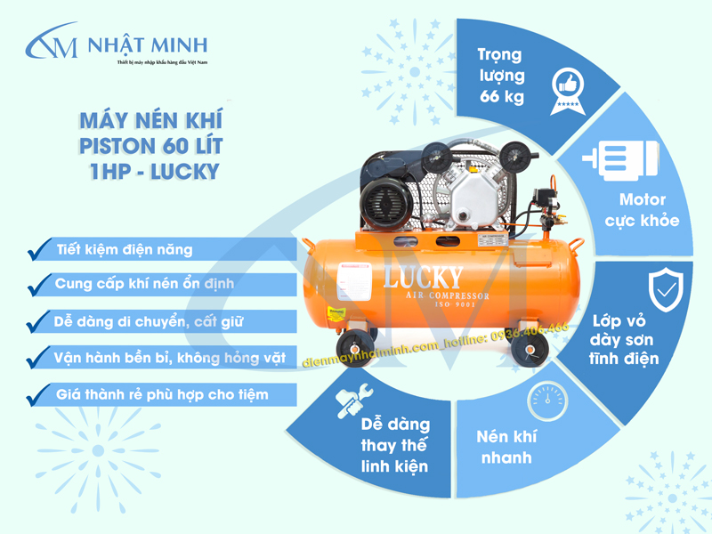 Ưu điểm của máy nén khí ứng dụng vào thực tiễn