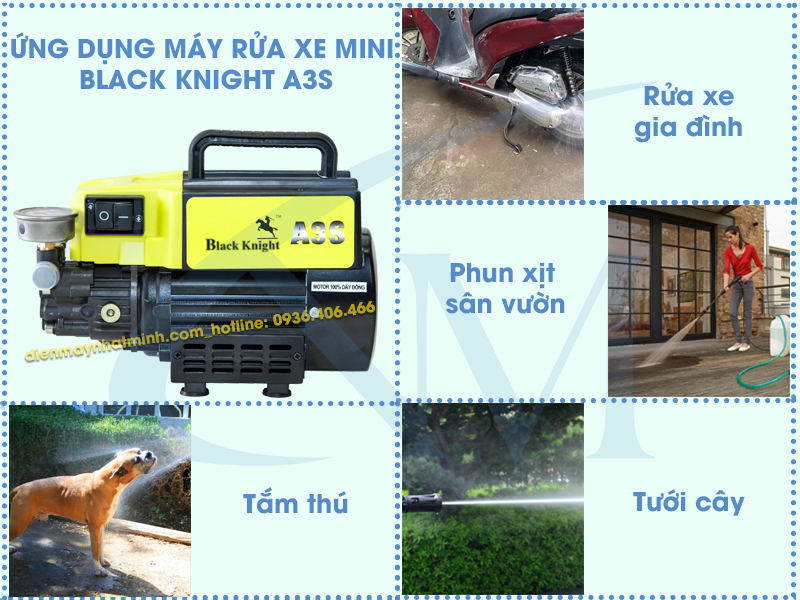 Ứng dụng thực tiễn của máy rửa xe 