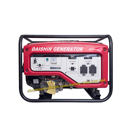 Máy phát điện mini gia đình DAISHIN 7001 5.5Kw/220v