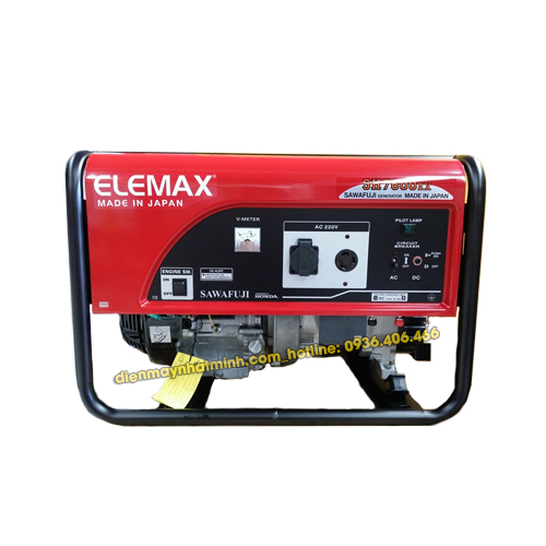 Máy phát điện mini gia đình ELEMAX SH7600EX 6.5Kw/220v